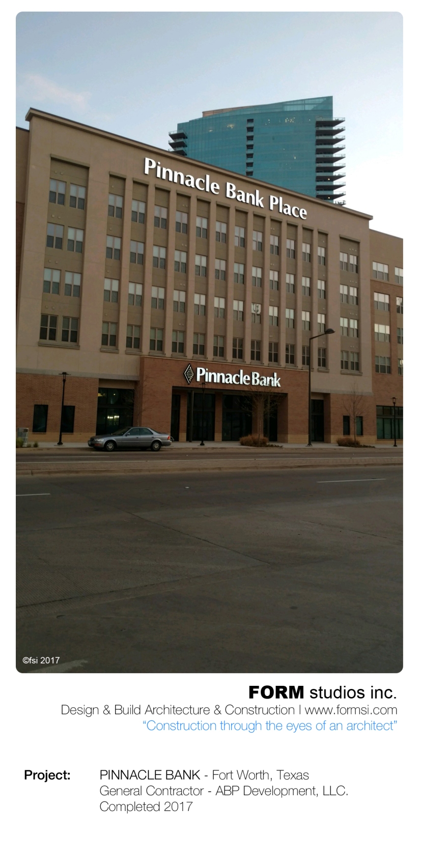 PINNACLE BANK - FORT WORTH, TX